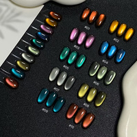 Gel magnétique HS Dream Peeping Cat Eye 10 couleurs sans HEMA ni TPO, compatible UV LED, conforme aux normes européennes pour le nail art