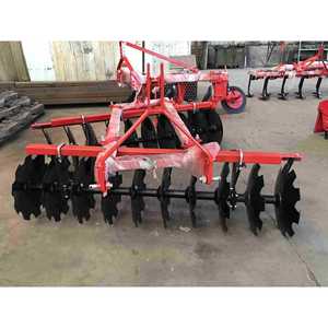 Disc Harrow 3 Row Red Farm <b>Cultivator</b> For Soil Preparation - Product Image 3