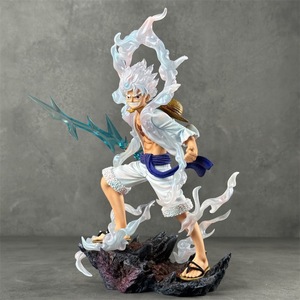 Venta al por mayor 18CM <span class=keywords><strong>Anime</strong></span> 1 pieza Luffy Nika Ghost Sword estatua modelo PVC figuras de acción Juguetes - Product Image 4