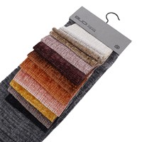 Tissu d'ameublement haut de gamme en chenille tricotée, jacquard sergé, imperméable, pour canapé – Nouvelle collection, design tendance, vente flash