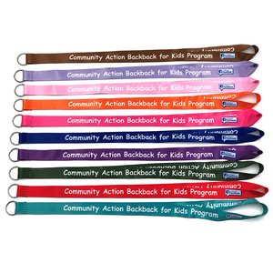 More Logo Lanyard Custom Full Color Lanyard With Id Card Badge Holder 15/20/25mm Promotional Lanyards