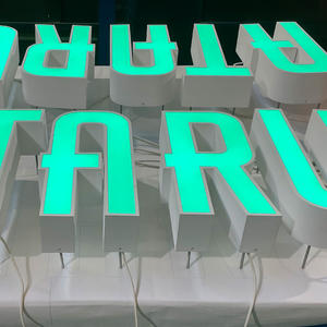 ป้ายไฟอะคริลิค 3 มิติ แบบกำหนดเองของ COSUN พร้อมไฟ LED สำหรับติดตั้งภายนอกอาคาร ป้ายไฟอิเล็กทรอนิกส์สำหรับธุรกิจ ป้ายร้านค้า ป้ายชื่อร้าน ป้ายไฟแบบช่องแสง - Product Image 3