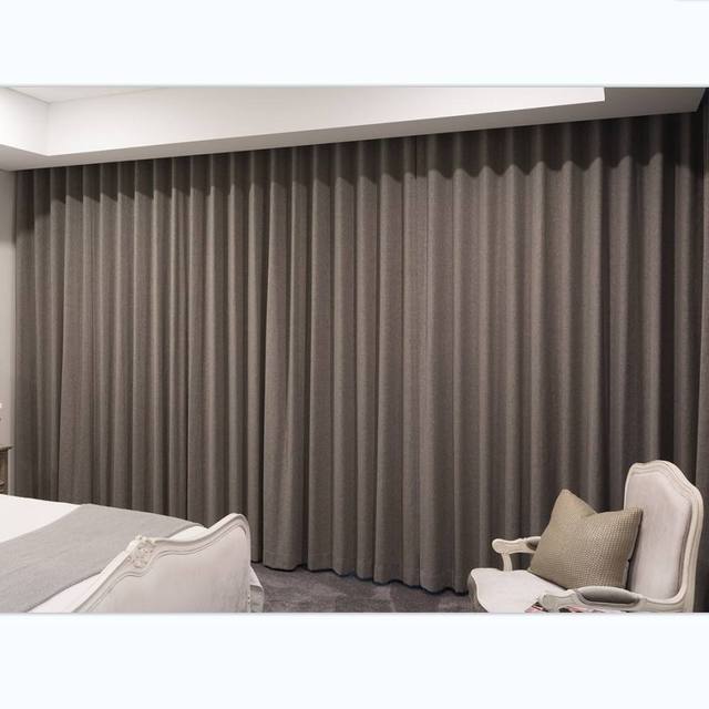 American Style Wholesale Factory Bedroom Cheap 100% Blackout Luxury Curtains Fabric for Windows Living Room Hotel Curtain