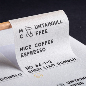 Etiquetas Adhesivas Personalizadas a Prueba de Agua, Impresión de Logotipo, Etiquetas Adhesivas Bonitas para Café, para Empaque de Regalos y Códigos QR - Product Image 5