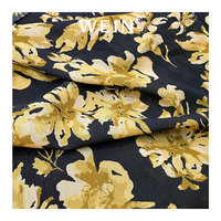 Tissu en mousseline de polyester 100% respirant et doux de haute qualité WI-B05, imprimé numérique floral pour vêtements de nuit de mariage pour filles