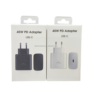 Adaptateur de chargeur de type c à charge super rapide 45w pour samsung galaxy s22 note 10 20 s20 plus s20 ultra s21 a71 a80 a91 - Product Image 4