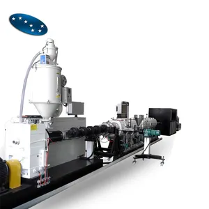 Sevenstars Tubo de drenaje de suministro de agua de plástico Tubo de conducto eléctrico Máquina de fabricación de tubos de PVC Máquina extrusora de HDPE
