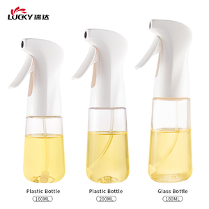 Bouteille pulvérisateur vide en plastique PET/PP blanc réutilisable de haute qualité 160 ml/200 ml pour cuisine, cuisson, barbecue, salades - Product Image 5