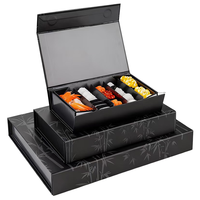 Caja de Papel Personalizada para Entrega de Alimentos, Caja para Sushi, Caja de Regalo para Sushi para Llevar, Caja de Cartón con Imán