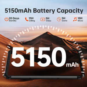 Oukitel Rt3 8 inch gồ ghề máy tính bảng <span class=keywords><strong>Android</strong></span> 12 5150mAh 4GB RAM 64GB ROM IP68 ip69k <span class=keywords><strong>Dual</strong></span> <span class=keywords><strong>Sim</strong></span> gồ ghề máy tính bảng PC với GPS - Product Image 2