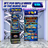 Nouvelle arrivée chaude armoire de jeu d'arcade verrouiller le lien 4 1 matériau en métal Durable Loteria vie nocturne plateau multi-jeu langue anglaise