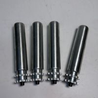 Rouleau de convoyeur motorisé en acier inoxydable galvanisé sur mesure, accessoires de rouleaux de convoyeur à bande pour ligne d'assemblage