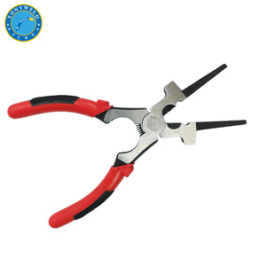 <span class=keywords><strong>Pince</strong></span> <span class=keywords><strong>à</strong></span> <span class=keywords><strong>souder</strong></span> MIG multifonctionnelle 8 pouces en acier au carbone, poignée moulée en <span class=keywords><strong>plastique</strong></span> forgé, longueur 210mm - Product Image 2