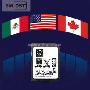 SMIOST Navigation et carte GPS carte SD pour Chevrolet GMC Cadillac USA 8677 5533 logiciels de changement de CID de voiture - Product Image 2