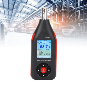 Sonometre à haute précision avec écran LCD, sonomètre portable, <span class=keywords><strong>lecteur</strong></span> <span class=keywords><strong>de</strong></span> décibels pour les particuliers, les familles et les entreprises - Product Image 2