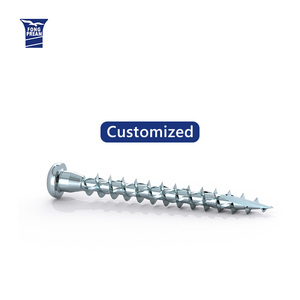 สกรูเชื่อมไม้แบบเกลียวชนิด Pancake Head Type 17 สแตนเลส M3 - M8 9 - 400 มม. อุปกรณ์ยึดสำหรับงานอุตสาหกรรม - Product Image 1
