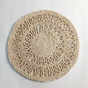 Handgewebte Maisstroh-Tischsets Hitzebeständige Geflochtene Tischmatten Untersetzer für Esstisch-Dekoration - Product Image 6