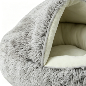 Cat <b>Bed</b> Covered Waterproof Winter Solid Modern Indoor Cat Cave House Soft Washable Daily Sleeping Use - Product Image 2