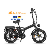 OUXI EU Entrepôt 20 pouces 48v 15ah 7 vitesses Vélo électrique de ville Ebike pliable 60 km Portée Vlo Lectrique Bicicleta électrique OUXI V9