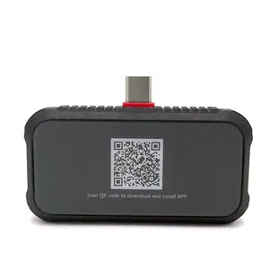 Oem 256*192 Escáner de Fugas de Agua Calor Usb C Pequeña Termovisión Térmica Mini Termal Cámara Termográfica Para Teléfono Móvil