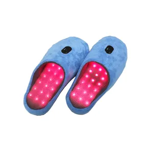 2024 New Arrival Home Use Portable Touch Control 460nm 660nm 850nm Pain Relief Red Light Therapy Foot Therapy Shoes