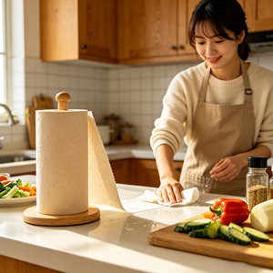 Asciugatutto di <span class=keywords><strong>Carta</strong></span> da <span class=keywords><strong>Cucina</strong></span> Personalizzato di Fabbrica, <span class=keywords><strong>Carta</strong></span> Assorbente per Olio Monouso per la <span class=keywords><strong>Cucina</strong></span> - Product Image 6