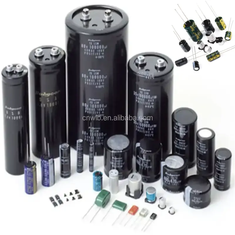 Aluminum capacitor 200v 16v/50v/100v capacitor electrolytic 220uF 200V aluminum electrolytic capacitor 220uf 6800UF/470UF/100UF