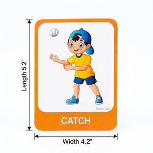 Tarjetas de Memoria Flash KIDOGEN Act of Kindness para Niños |   Tarjetas de aprendizaje sobre buenos hábitos y acciones positivas |   Valores morales y habilidades sociales - Product Image 2