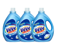 Détergent à lessive liquide VEVE écologique à la lavande et au citron, haute mousse, détachant naturel pour vêtements