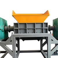 Déchiqueteur à double axe à longue durée de vie pour le recyclage des déchets HDPE, des bouteilles d'huile moteur