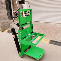 Machine électrique d'escalade sur chenilles pour monter et descendre les escaliers Chargement automatique avec plateau de levage 180KG