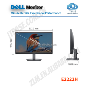 E2222 h 21.5 इंच फुल एचडी एलईडी डेस्कटॉप मॉनिटर नए dp + vga इंटरफ़ेस 1920x1080 वा पैनल व्यवसाय 99% srgb विरोधी नीली रोशनी - Product Image 2