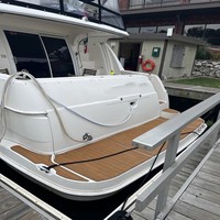 Tapis de sol en mousse EVA pour pont de bateau, plateforme de natation et cockpit, style SeaDek MarineMat Gatorstep, auto-adhésif, pour Silverton 410 Sport 2004