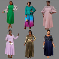 Robe professionnelle élégante et tendance pour femme, coupe trapèze, col à volants, robe de cérémonie pour femme, robe de bureau grande taille