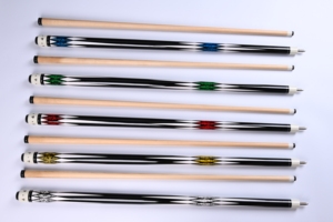 Gậy bi-a/taco gỗ Maple Canada nhiều màu sắc, thiết kế kim cương cao cấp, chất lượng kinh tế, chia đôi 1/2, 13mm, 57 inch, đang bán - Product Image 4