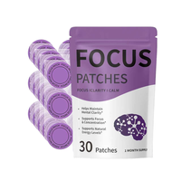 Fabricant OEM Patch transdermique pour la concentration, à adhésif naturel, extrait de plantes et Vitamine B, pour un soutien intense de la concentration, avec fonction olfactive