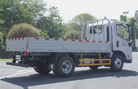Camion de cargaison de JMC 4*2 camions légers simples de la cabine 150hp