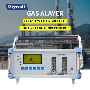 เครื่องวิเคราะห์ก๊าซอุตสาหกรรม CO SO2 CO2 พร้อมปั๊มกำลังสูงในตัว - Product Image 2