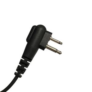Auricular de walkie-talkie con gancho de 2 pines, 2,5mm/3,5mm, con micrófono PTT, Compatible con Radios bidireccionales - Product Image 5