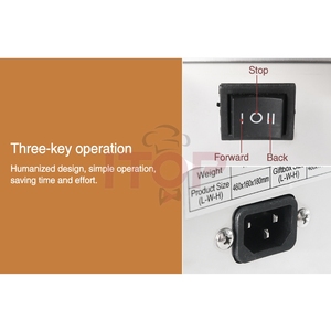Cortador de Patatas en Espiral Eléctrico con Cuchillas de Acero Inoxidable, Rebanador de Verduras Compacto para <span class=keywords><strong>Cocinas</strong></span> Domésticas y Comerciales - Product Image 4