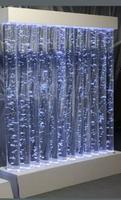 Nouveau panneau acrylique tendance, fontaine à bulles d'eau led pour la décoration de la maison, de l'hôtel, du bar