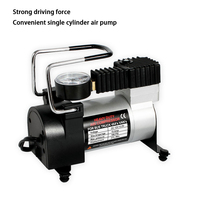 Compresseur d'air électrique miniature 12V pour voiture, modèle de gros, avec cordon d'alimentation et prise allume-cigare, gonfleur de pneus à aiguille de 30 mm