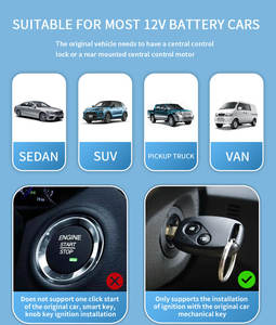 Ventes d'usine PKE 12V General Motors Bouton de <span class=keywords><strong>démarrage</strong></span>/arrêt à un clic Modification Entrée sans clé <span class=keywords><strong>Démarrage</strong></span> à distance Recherche Antivol - Product Image 6