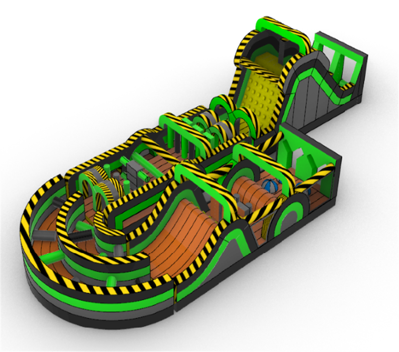 Commercial Inflatable Longest Outdoor Multi theme