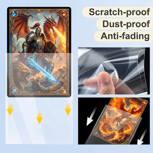 Protège-cartes transparents en PP de qualité supérieure 50 microns pour cartes MTG, Baseball, TCG - Vente en gros - Product Image 5