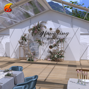 20X20 20X30 20X40 Carpa de aluminio impermeable para exteriores blanca para matrimonio con forro de marquesina - Product Image 1