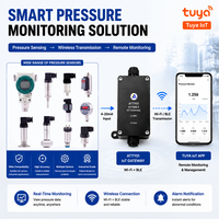 Transmetteur de pression en acier inoxydable ATECH PT208, passerelle intelligente Tuya Wi-Fi BLE IoT, capteur 4-20 mA, contrôle hydraulique de la pompe à eau
