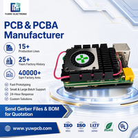 Carte de circuit imprimé (PCBA) de contrôle de débit haute précision avec contrôle d'impédance pour les projets de contrôle de processus industriels