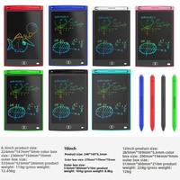 Tablette d'écriture électronique à écran couleur LCD solaire pour enfants