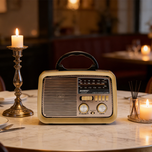 Altavoces Inalámbricos Retro de Última Tendencia <span class=keywords><strong>para</strong></span> 5.2, Baterías Recargables de 1000-2000 mAh, Soporte <span class=keywords><strong>para</strong></span> Tarjeta TF, Potencia de Salida de 5-10 W, Regalos - Product Image 5